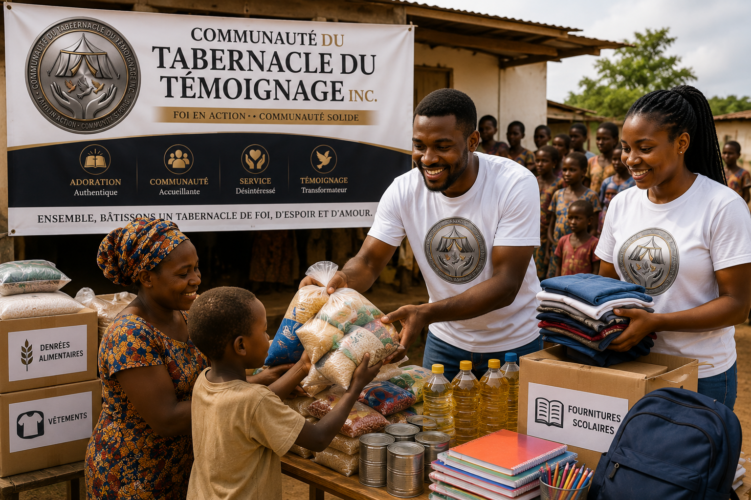 Volet humanitaire